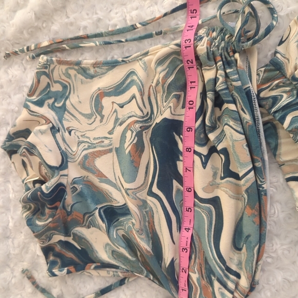 ENTRO Retro Inspired Pant and Crop Top Set ~ NWT - Picture 10 of 11